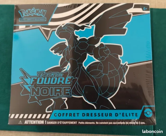 ✨ ETB foudre noir - troué à la livraison ✨