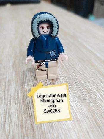 Lego star wars minifig han solo sw0253