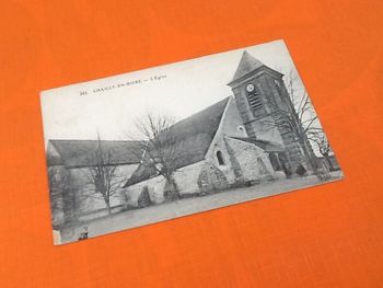 Carte postale ancienne  Chailly-en-Bière (Seine-et-Marne)  L' Eglise