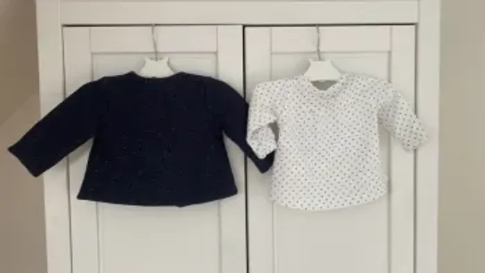 Ensemble Gilet Gymp et blouse Tissaia 3 mois - photo numéro 7