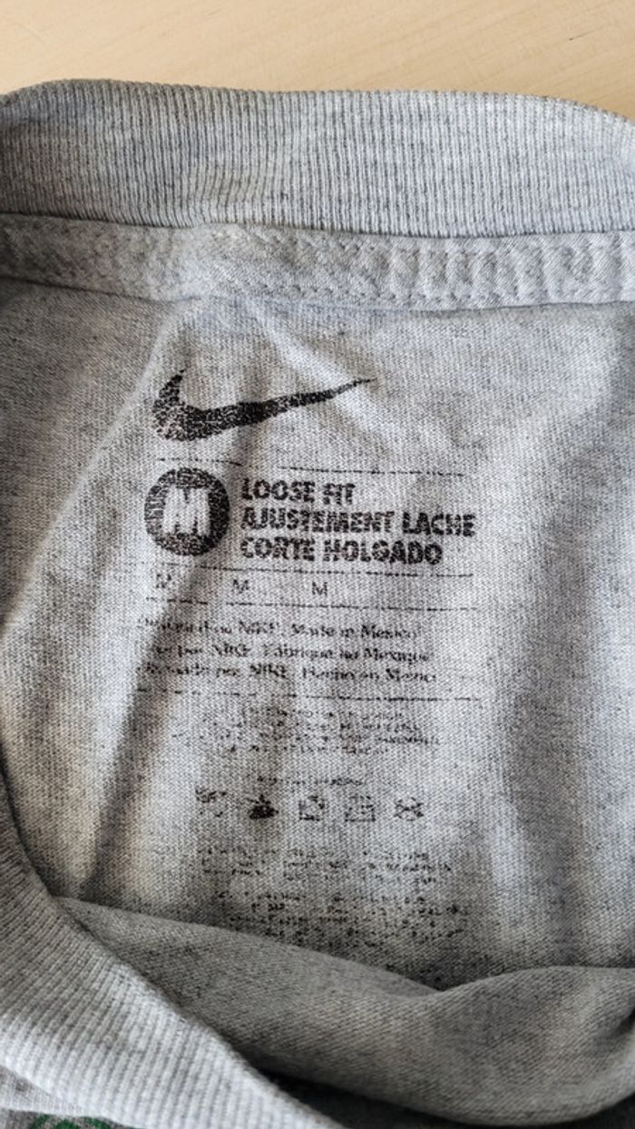T-Shirt Vintage Nike Just Do It gris homme - photo numéro 3