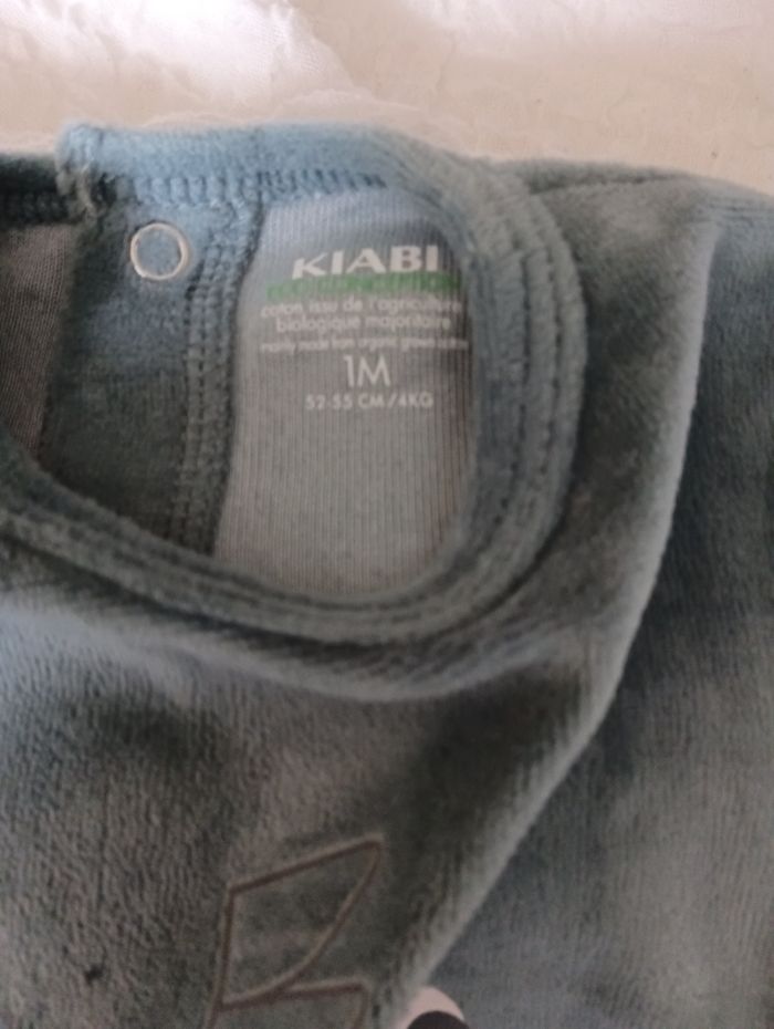 Pyjama bébé velours d'éponge - photo numéro 2