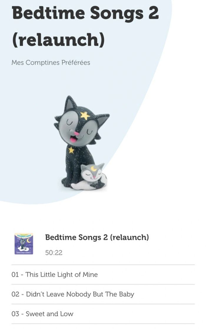 Tonies bedtime songs 2 - photo numéro 3