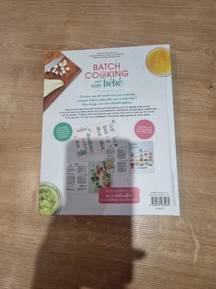 Livre batch cooking pour bébé - photo numéro 4