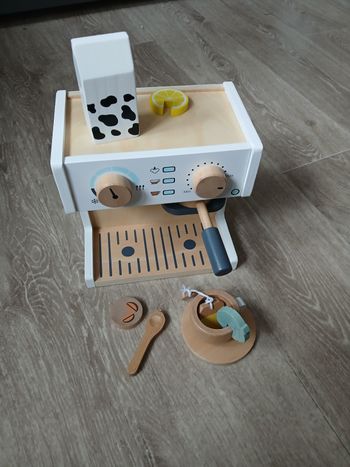 Cafetière en bois vertbaudet