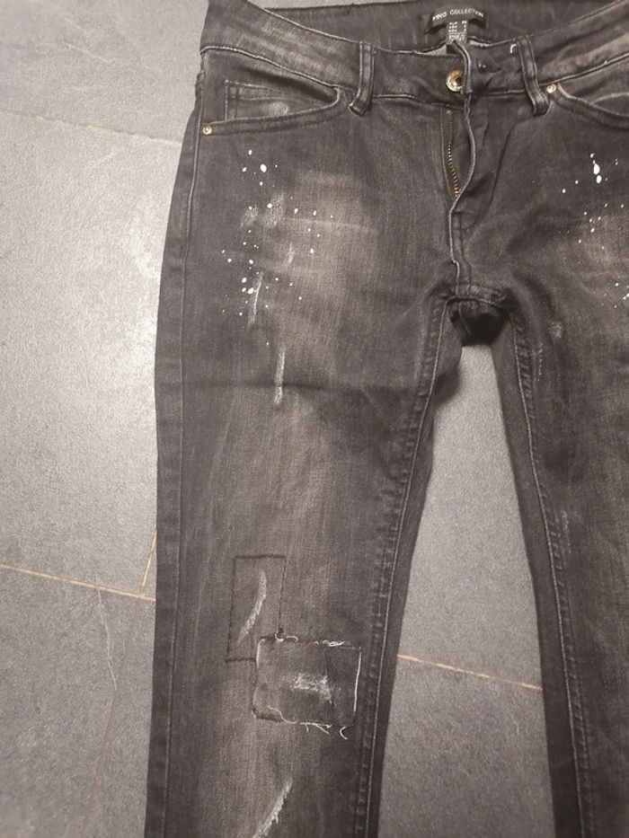 Jeans effet délavé - photo numéro 3