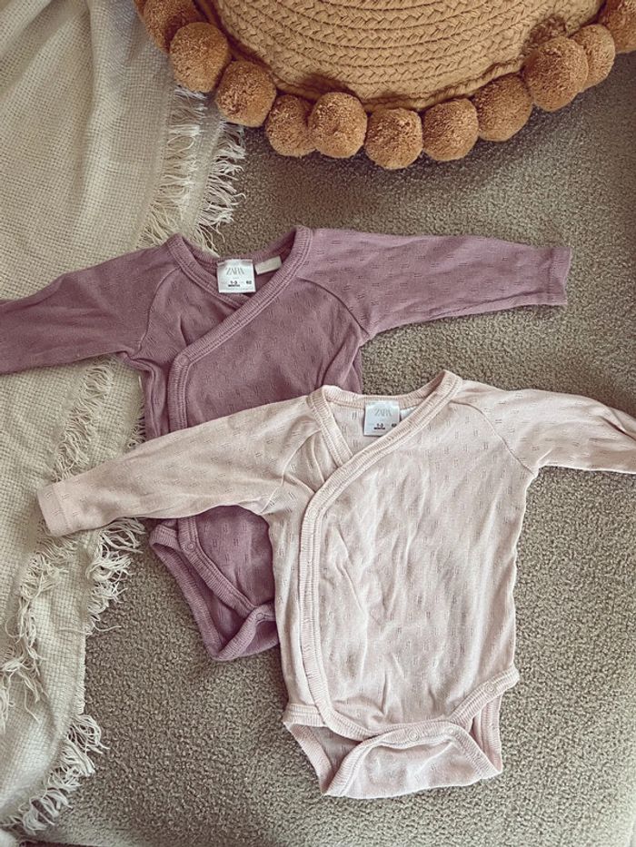 Lot de 2 bodies Zara
