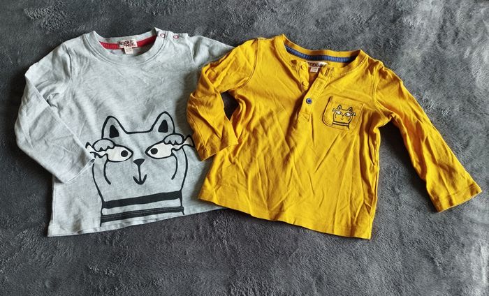 Lot t-shirt ML DPAM 24 mois