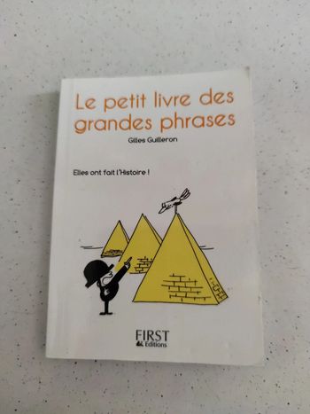 Le petit livre des grandes phrases