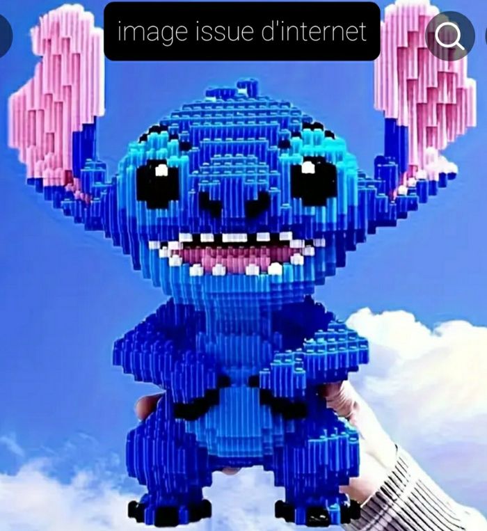 Lilo et Stitch - Stitch à assembler style lego