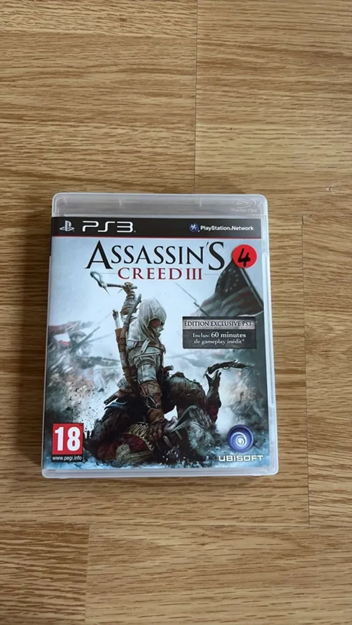 Jeu PS3 Assassin's Creed III