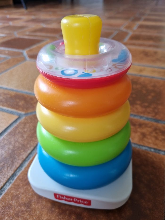 Pyramide arc-en-ciel Fisher Price - photo numéro 2