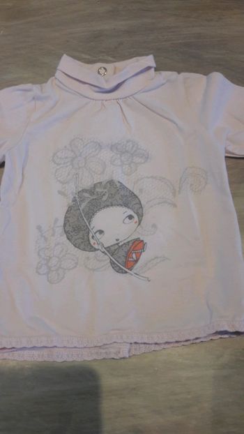 Tee shirt manche longue 1 mois