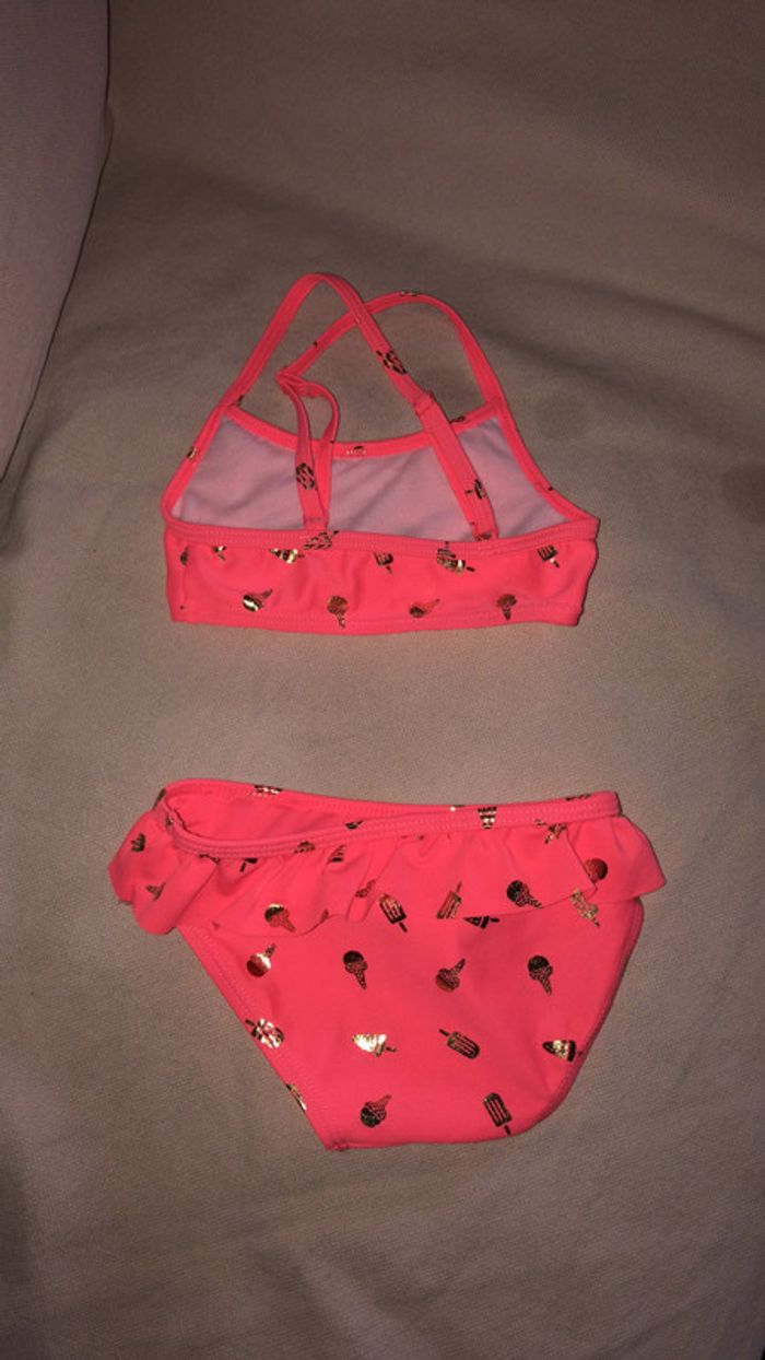 Maillot de bain 2 pièces neuf 18/24M 92 cm - photo numéro 2