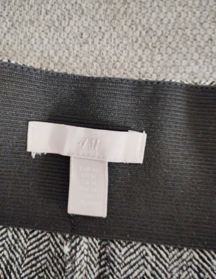 Pantalon habillé femme H&M gris chiné taille 44 - photo numéro 5