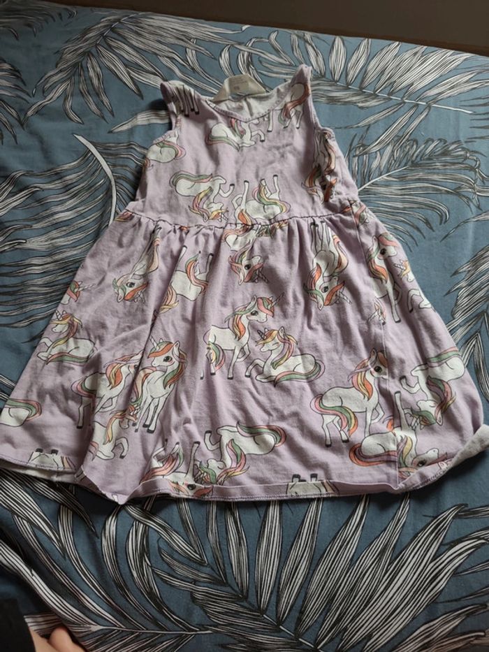 Robe licorne en coton