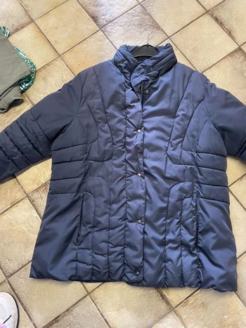 Veste hiver 54 bleue marine