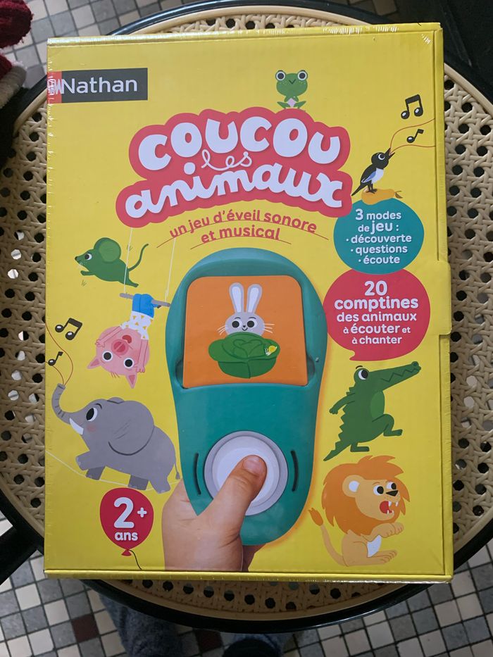 educatif COUCOU LES ANIMAUX - eveil