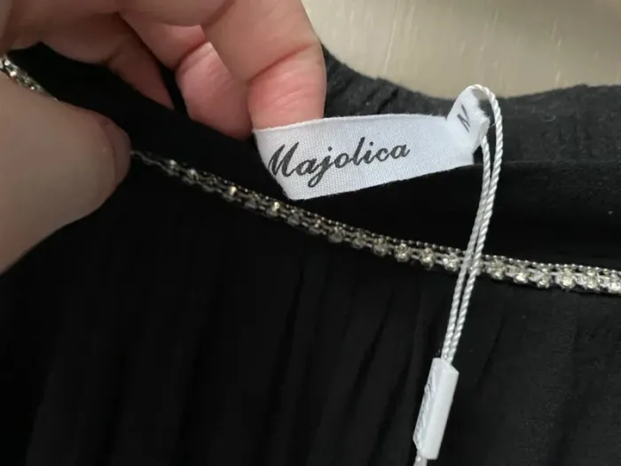 Jupe noir Majolica taille M - photo numéro 4