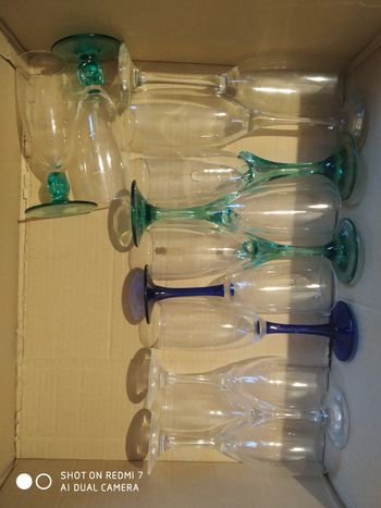 Lot de 12 flûtes à champagne