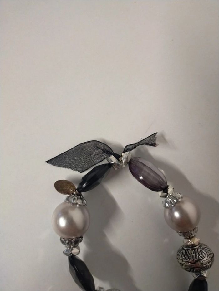 Bracelet fantaisie élastique en perles - photo numéro 2