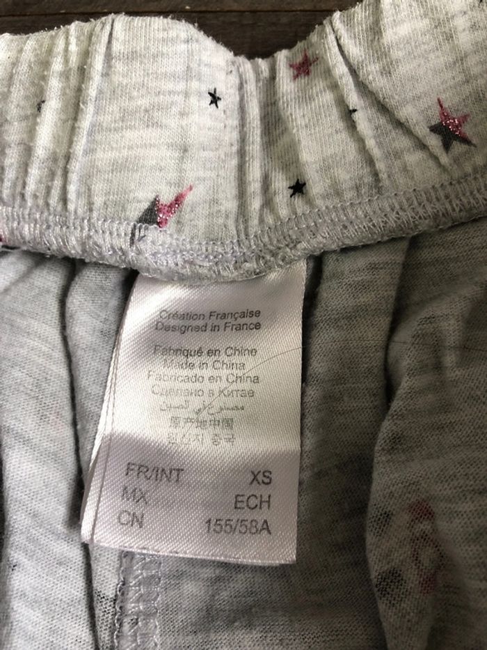 Bas de pyjama Etam taille XS gris panda - photo numéro 4