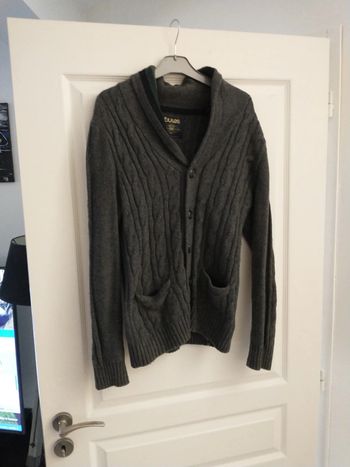 Gilet gris de marque Jules en laine