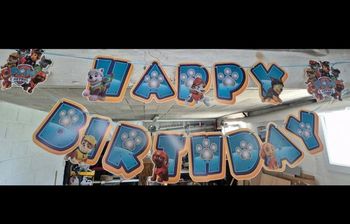 Décoration pat patrouille anniversaire 