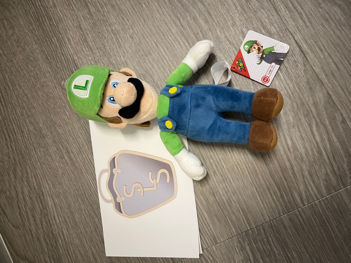 Super Mario - Peluche Luigi