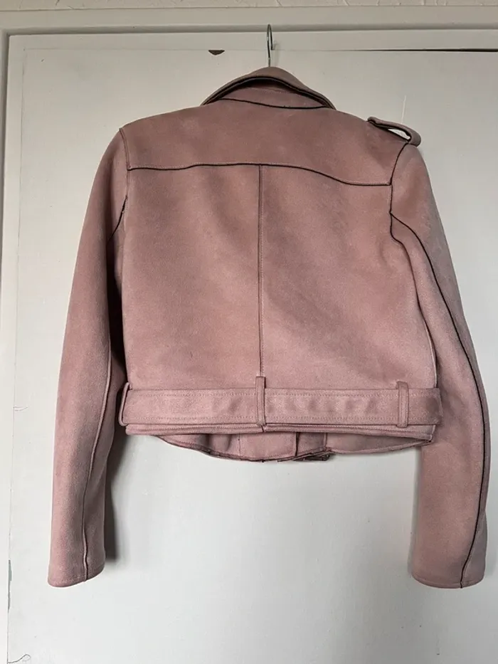 Veste perfecto effet suédine - photo numéro 2