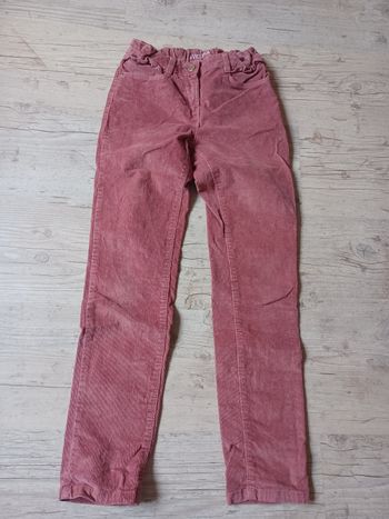 Pantalon velours slim TAO 10 ans