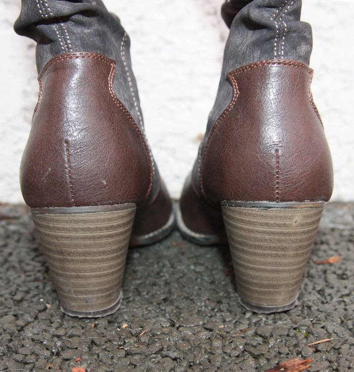 bottines à talons femme taille 38 - photo numéro 2