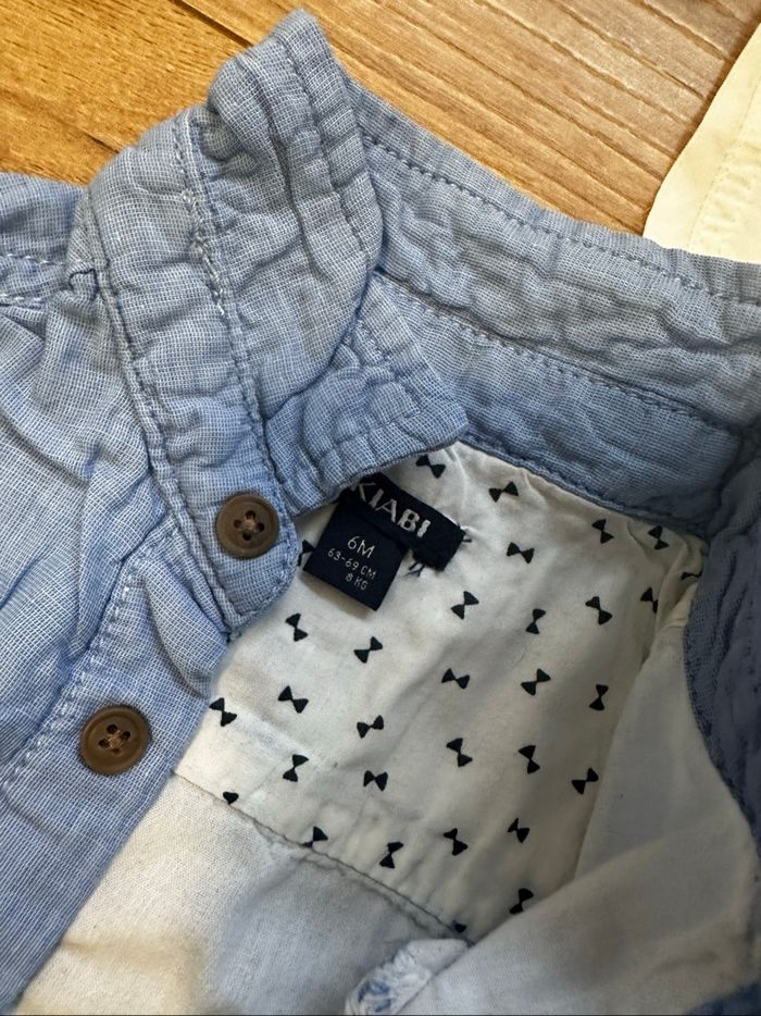 Lot de chemise 6 mois - photo numéro 2
