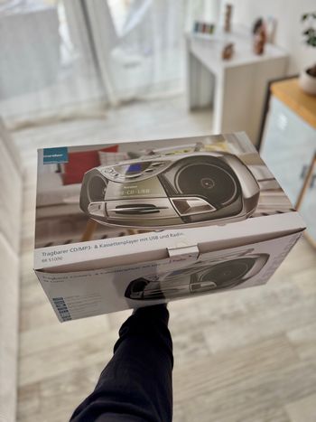 [NEUF] Poste radio Karcher RR 510N – CD / Cassette / USB / FM