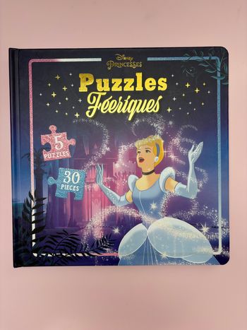 Livre puzzle féeriques princesses Disney