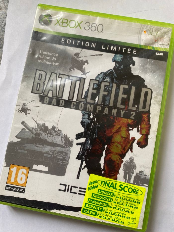 Battlefield bad compagny 2 Xbox 360