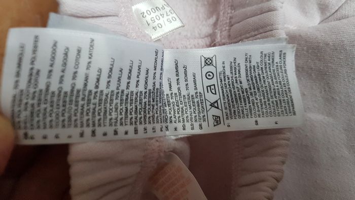 Pantalon de jogging Adidas bébé 12 mois rose pâle - photo numéro 3