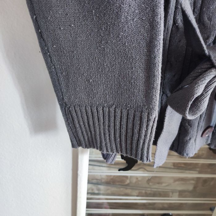 🧥 Joli Gilet Gris à Grand Col - Taille M 🧥 - photo numéro 3