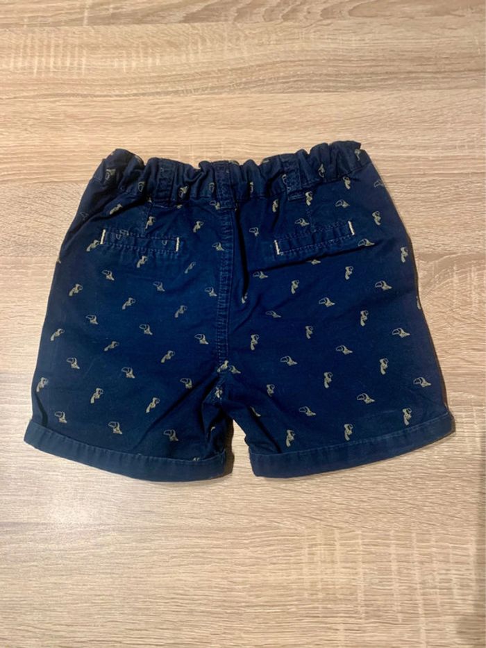 Short bleu marine Kiabi 3 ans - photo numéro 2