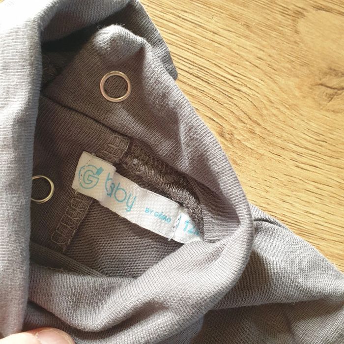 💚 Ensemble tee-shirt ML sous pull jogging 12 mois Gémo/Kimbaloo #emyfleury_12moisgarçon - photo numéro 3