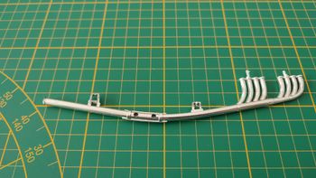 Ligne échappement pièce détachée miniature Burago Bburago Alfa Romeo 2300 Monza 1934 1/18 1/18e 1/18