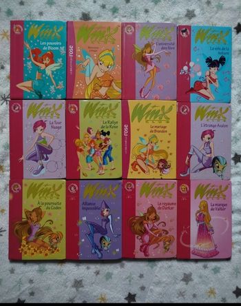 12 livres Winx
