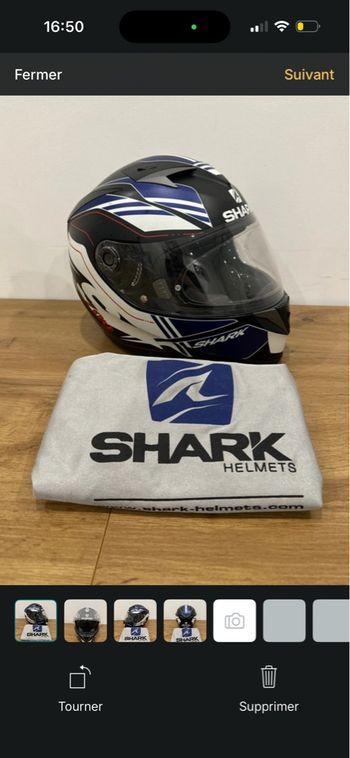 Casque moto shark
