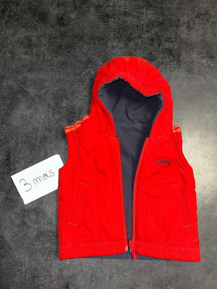 Veste sans manche réversible
