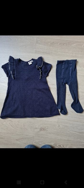 Ensemble 2 pièces robe et collants