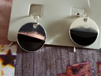 Boucles d'oreilles ronde