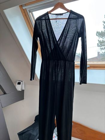 Combinaison très fine noire - Boohoo - T40
