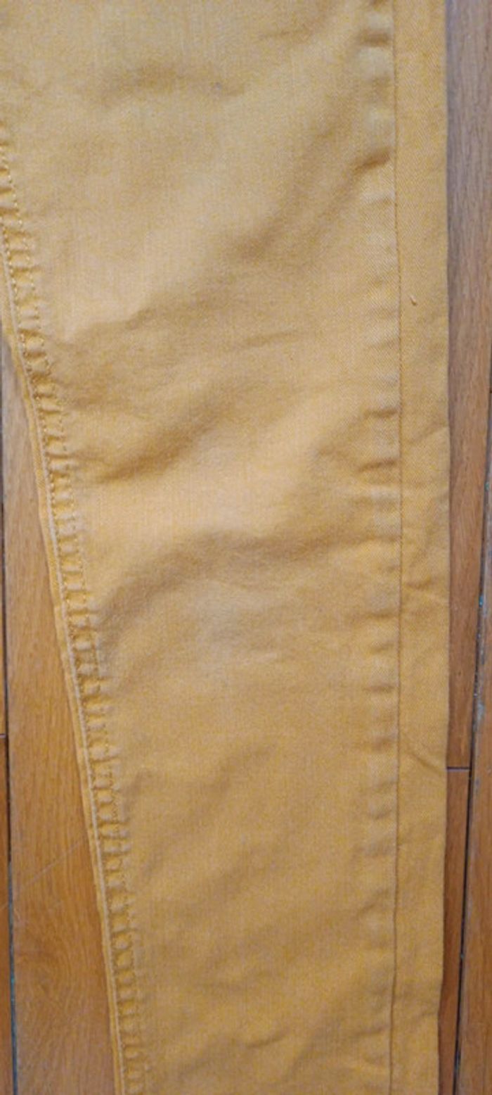 Jeans jaune DPAM 10 ans réglable à la taille - photo numéro 2