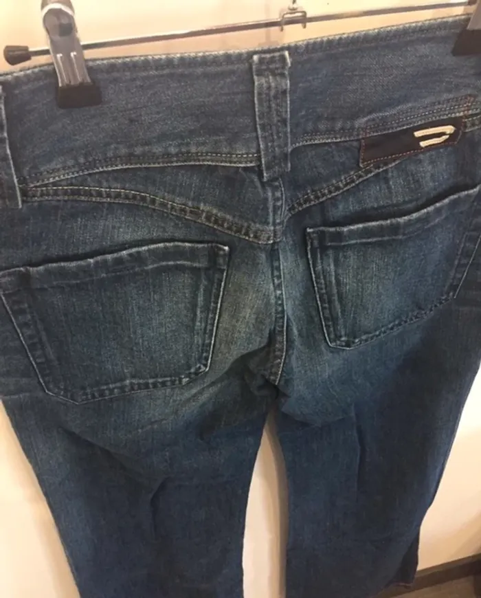 Jean taille haute Diesel - photo numéro 4