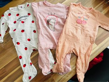 Lot de 3 pyjamas fins